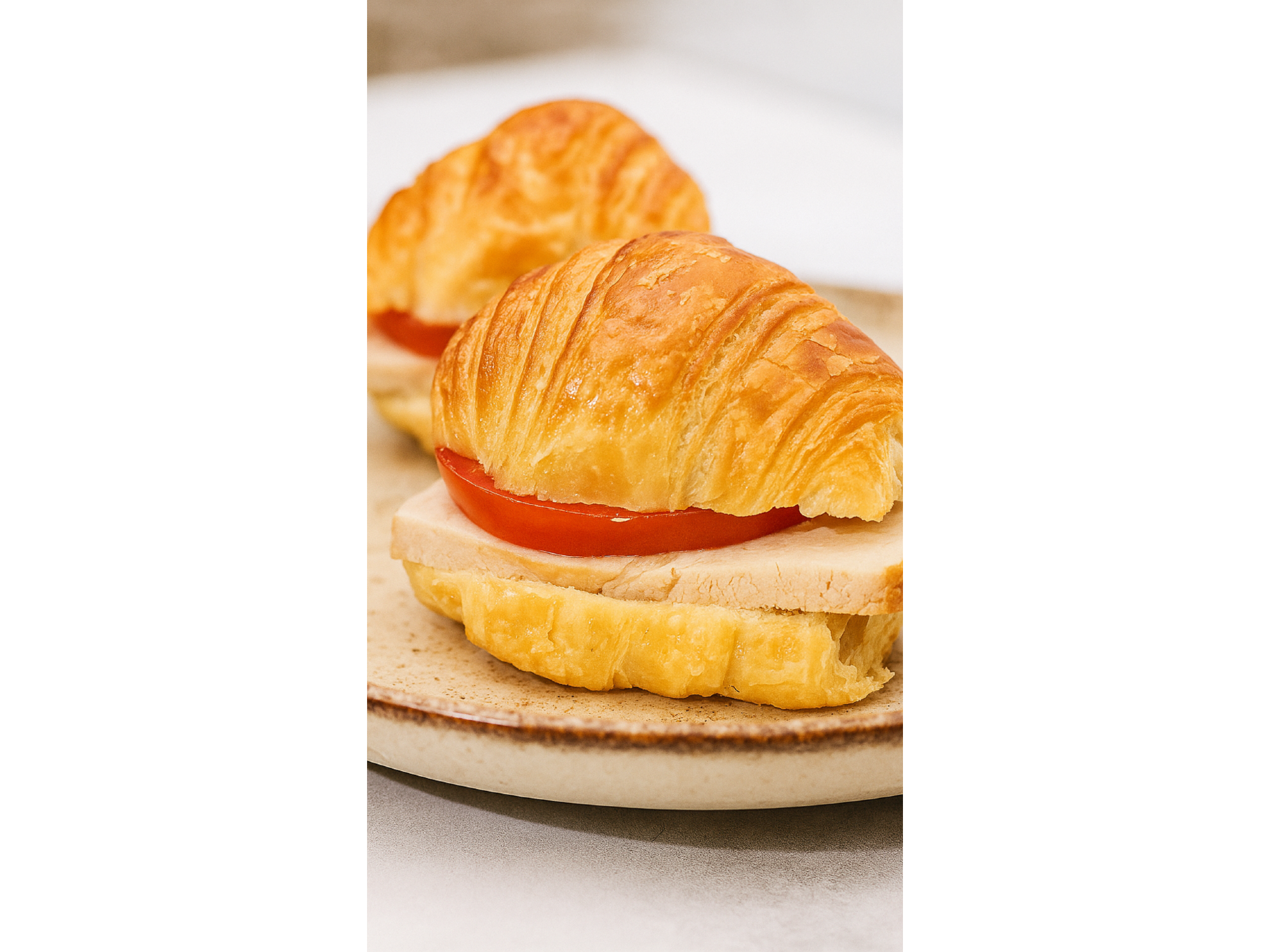 Locatelis de pavita y tomate