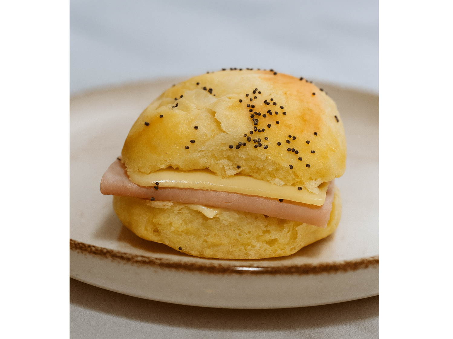 Pletzalaj Jamón y queso