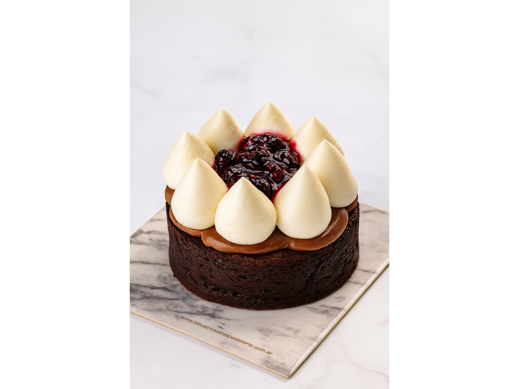 Brownie & Frutos rojos