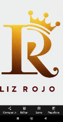 Logo Liz Rojo Indumentaria
