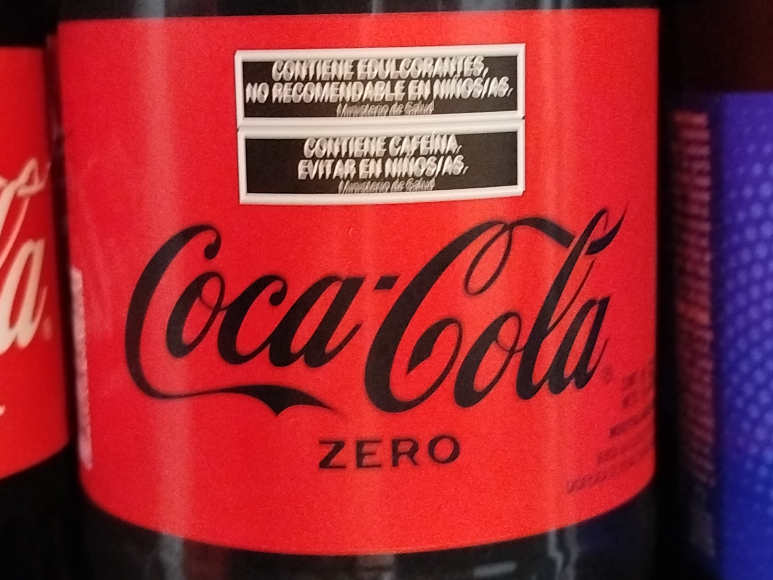 COCA COLA ZERO 2LTS RETORNABLE