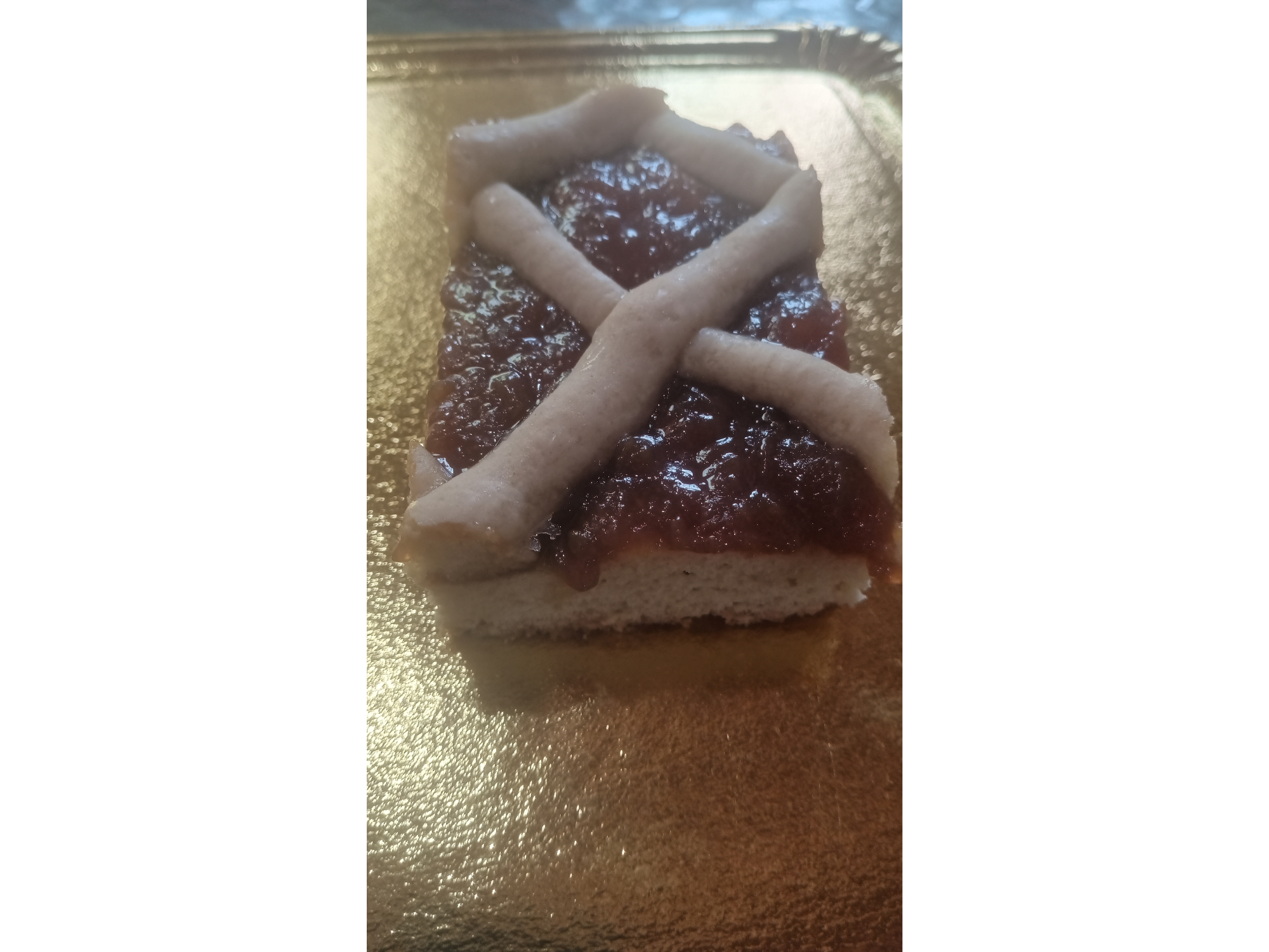 Pastafrola de dulce de leche