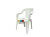 SILLAS PARA NIÑOS (PLASTICAS BLANCAS Y VERDE MANZANA)