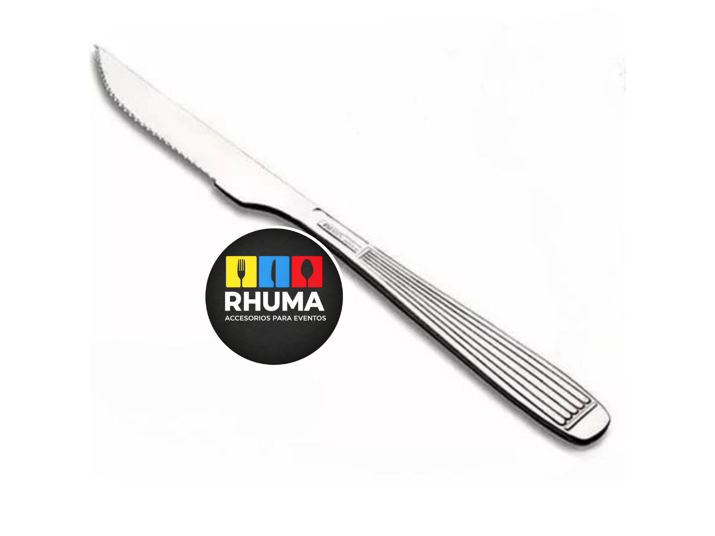 CUCHILLO PRINCIPAL PARIS RAYADO AC INOX