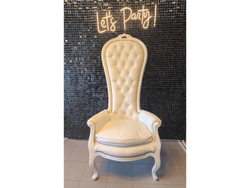 SILLON TRONO+SHIMMER WALL+ESTRUCTURA+CARTEL LED