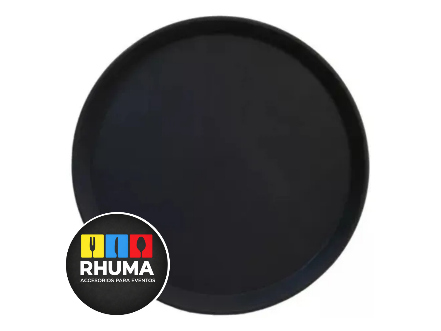 BANDEJA PARA MOZO ANTIDESLIZANTE 46CM DIAM