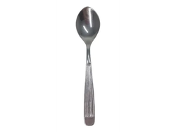 CUCHARITA DE TE PARIS RAYADA ACERO INOXIDABLE