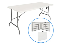 MESA RECTANGULAR (1,80X0,75) liviana (tipo valija)