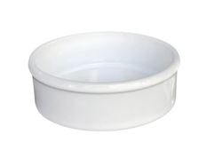 CAZUELA BLANCA DE 14CM DIAM 5CM ALTO