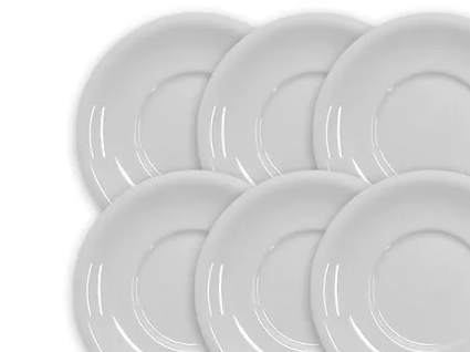 PLATO PAN BLANCO 15Cm