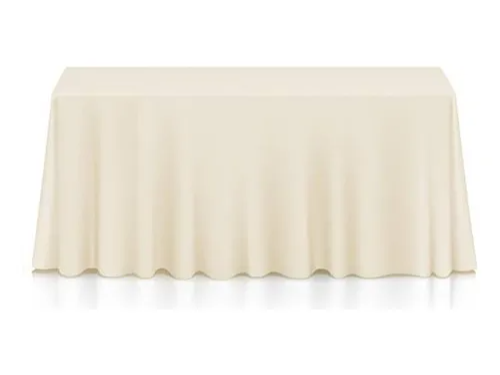 MANTEL RECTANGULAR DE COLOR (2M X 3M) (NATURAL)