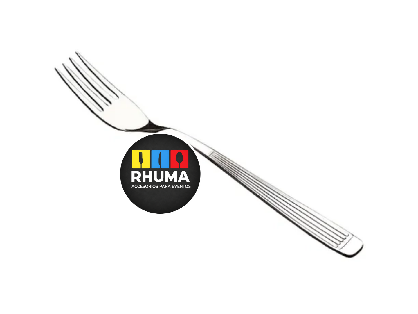 TENEDOR PRINCIPAL PARIS RAYADO AC INOX de Rhuma