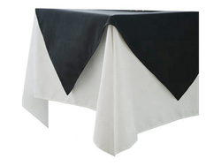 CUBREMANTEL 1,5MX1,5M (BLANCO/NEGRO)