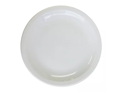 PLATO POSTRE BLANCO 19Cm