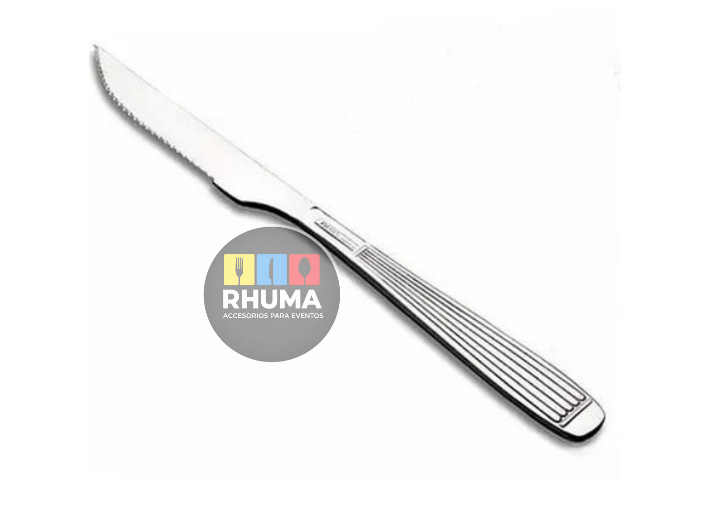 CUCHILLO PRINCIPAL PARIS RAYADO AC INOX