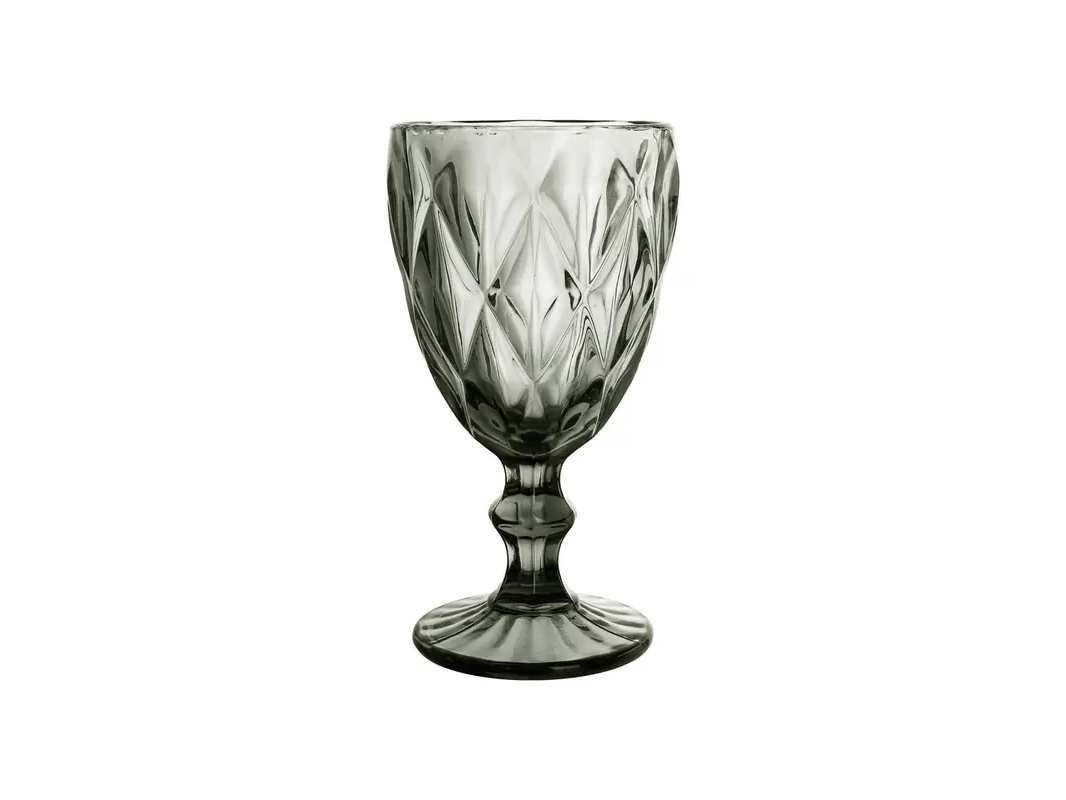 COPA LABRADA (VINO/AGUA/DECORACION) COLOR BLANCO/TRANSPARENTE