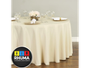 MANTEL REDONDO DE COLOR 3M DIAM (NATURAL)