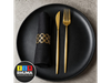 PLATO PRINCIPAL 26CM PREMIUM NEGRO