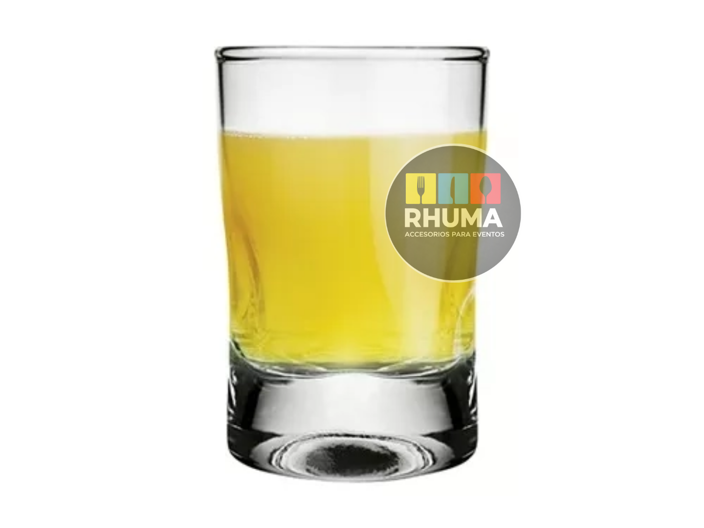 VASO TRAGO CORTO NADIR 240ML (ALTO 10,5CM DIAM 6,5CM)