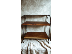 Altura 2 Pisos de madera de 40x20 Buffet Postres Desayuno Brunch Muffin