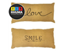 ALMOHADONES PARA DECORAR LIVINGS (LOVE, SMILE)