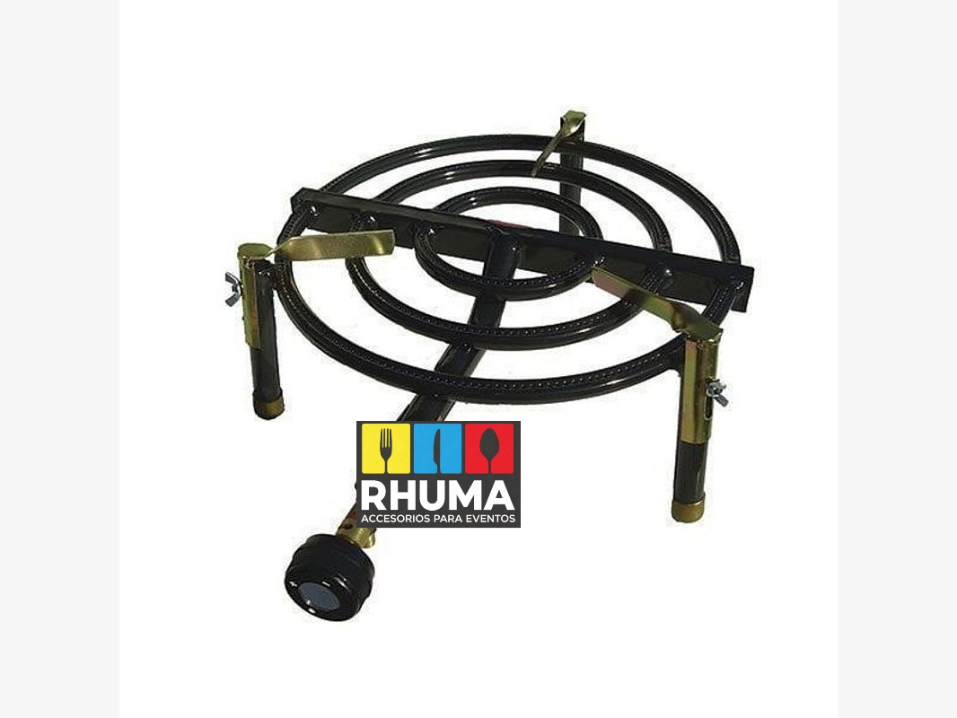 Quemador Mechero P/ Disco De Arado Paella Paellero Gas 45cm