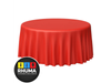MANTEL REDONDO DE COLOR 3M DIAM (ROJO)