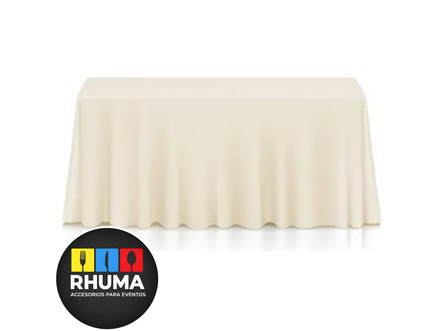 MANTEL RECT. COLOR (3X2M) (NATURAL)