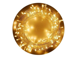 GUIRNALDA DE LUCES LED NAVIDEÑAS 1 TIRA DE 2M DE LARGO + 2 PILAS INCLUIDAS