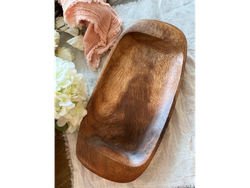 BANDEJA PARA SERVIR DE MADERA ACASIA 30X15