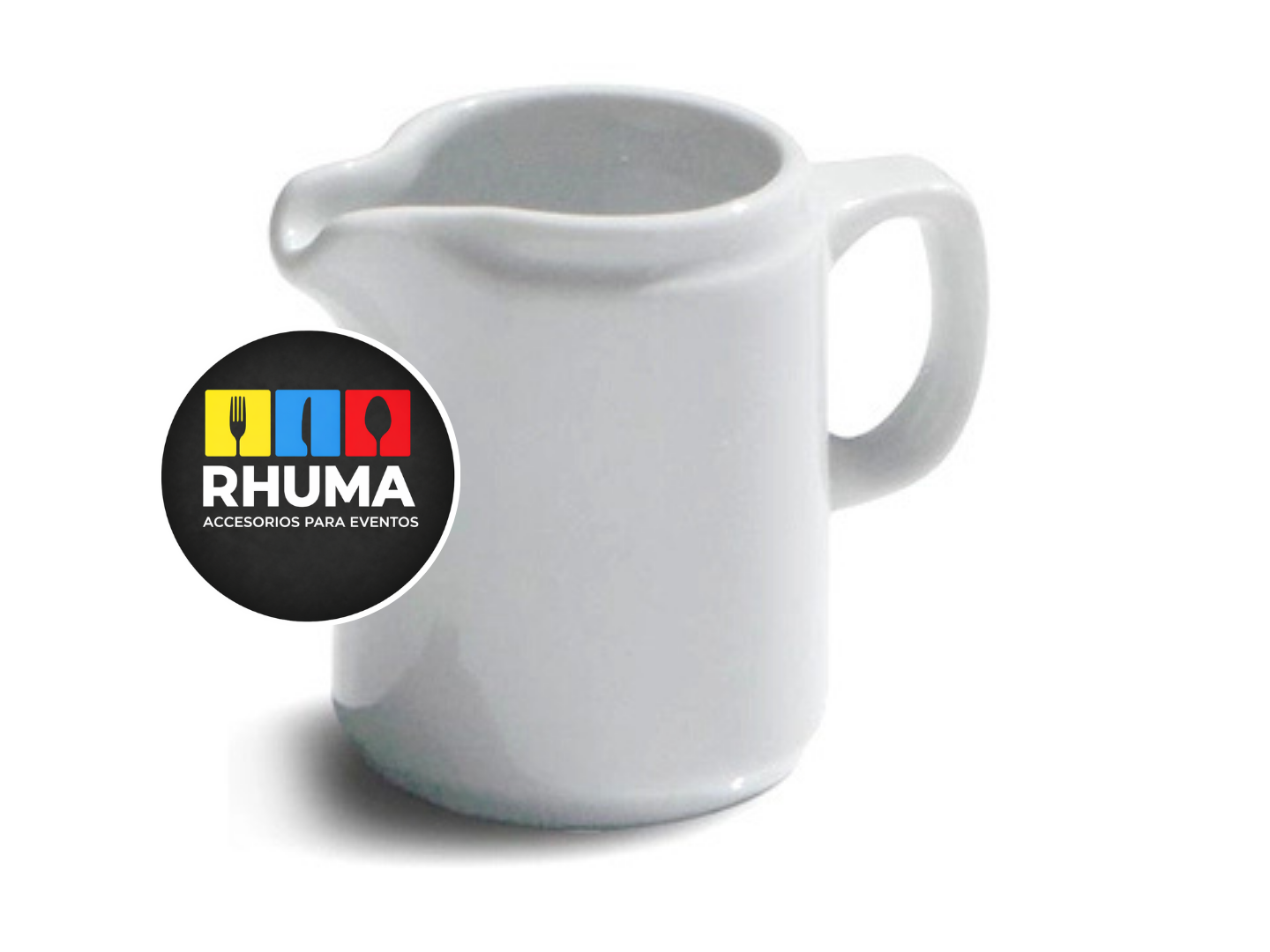LECHERA DE PORCELANA (SALSERA / CREMERA)  (300ml 11,5x7,5cm)