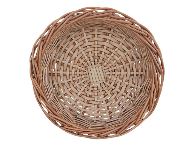 PANERA DE MIMBRE 28cm diam 10 cm alto