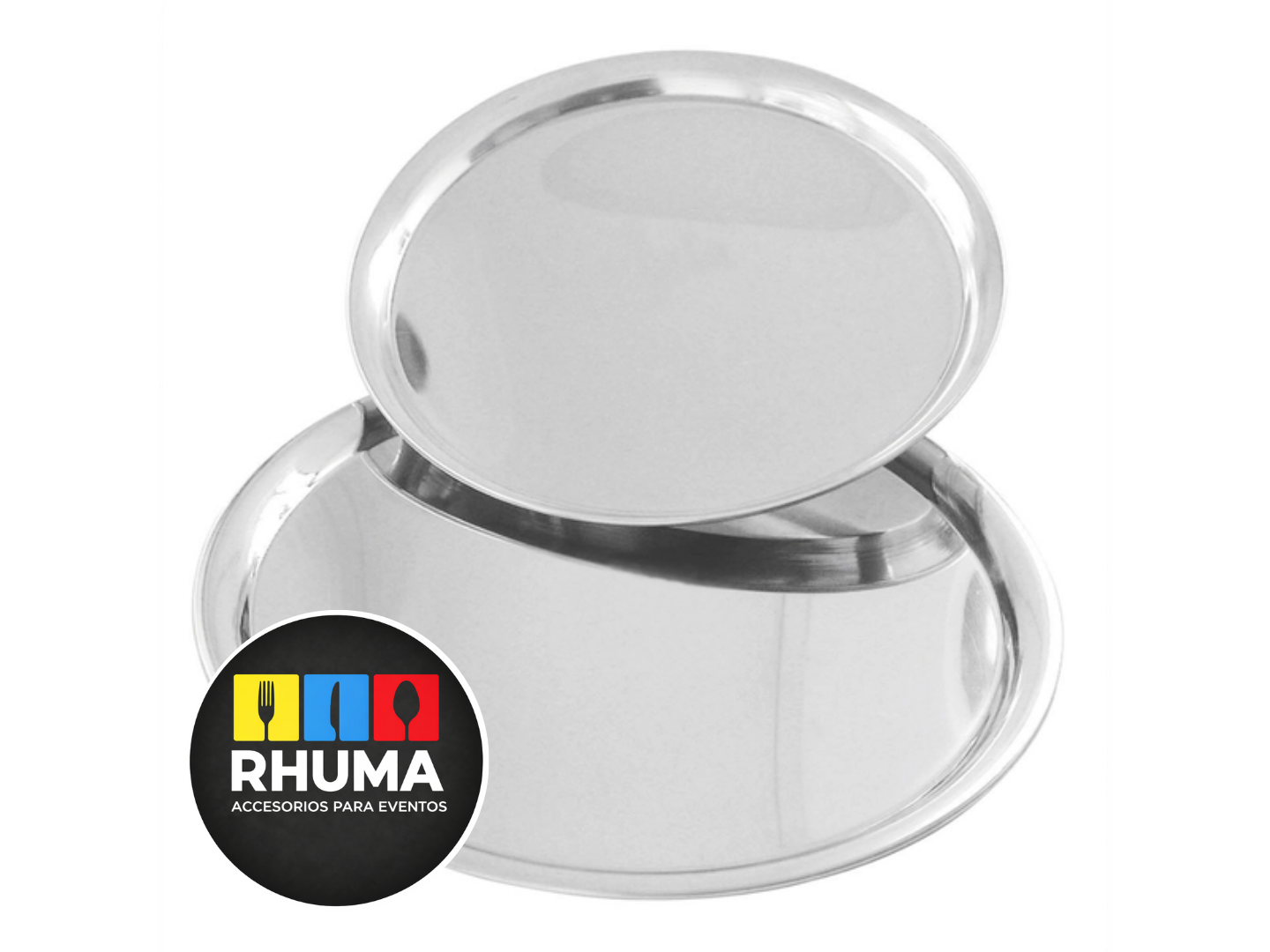 BANDEJA PARA MOZO ACERO INOXIDABLE