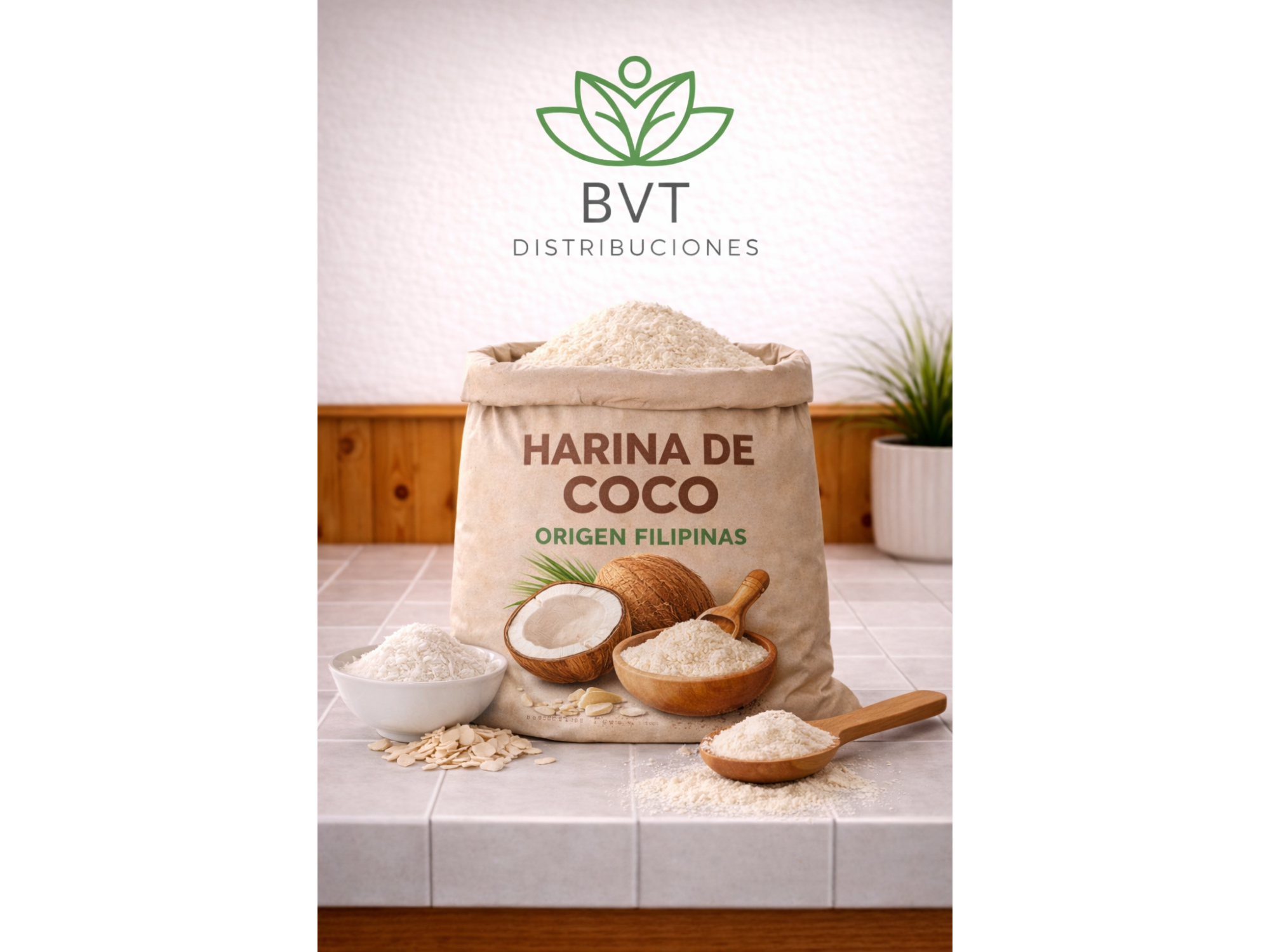 Harina de coco Filipinas