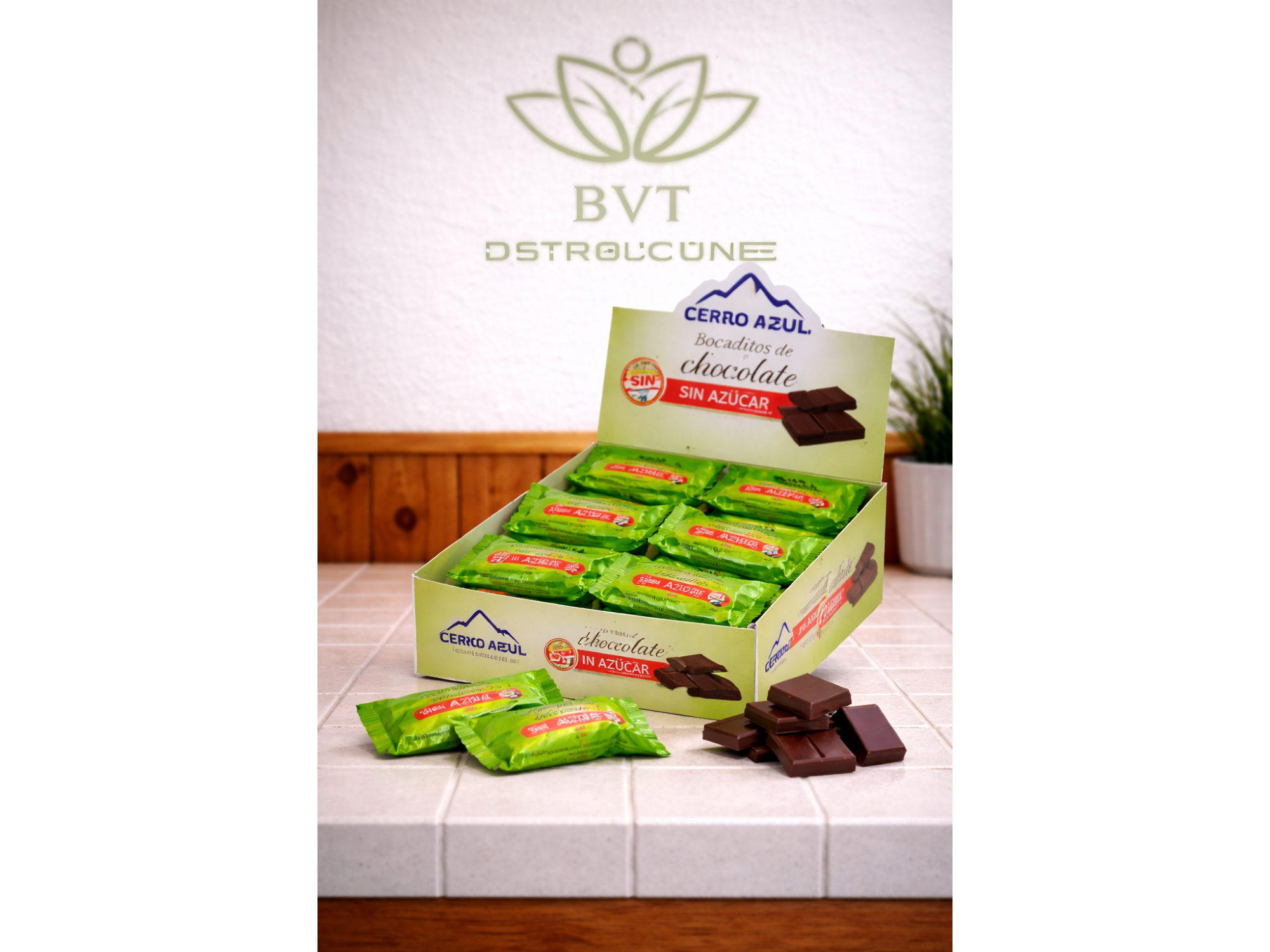 Bocaditos Bañados en Chocolate Sin azucar 16 Unidades