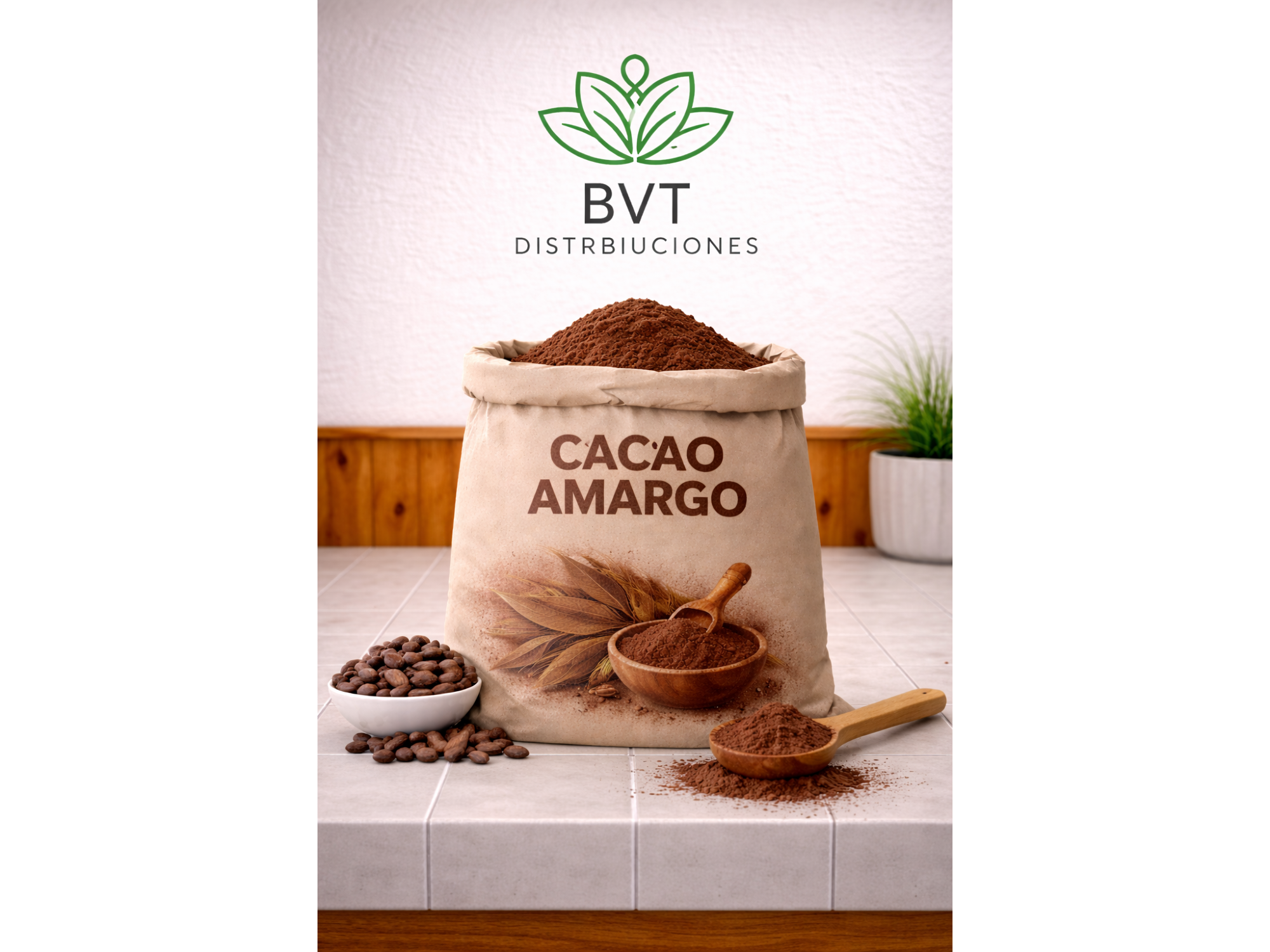 Cacao Amargo Natural (No Alcalino)