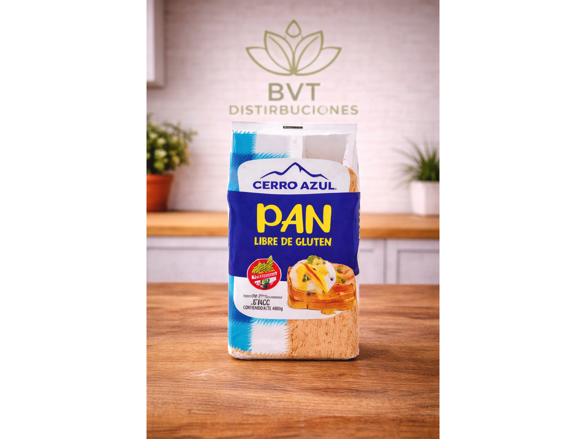 Pan Molde Clasico SIN TACC X480Grs