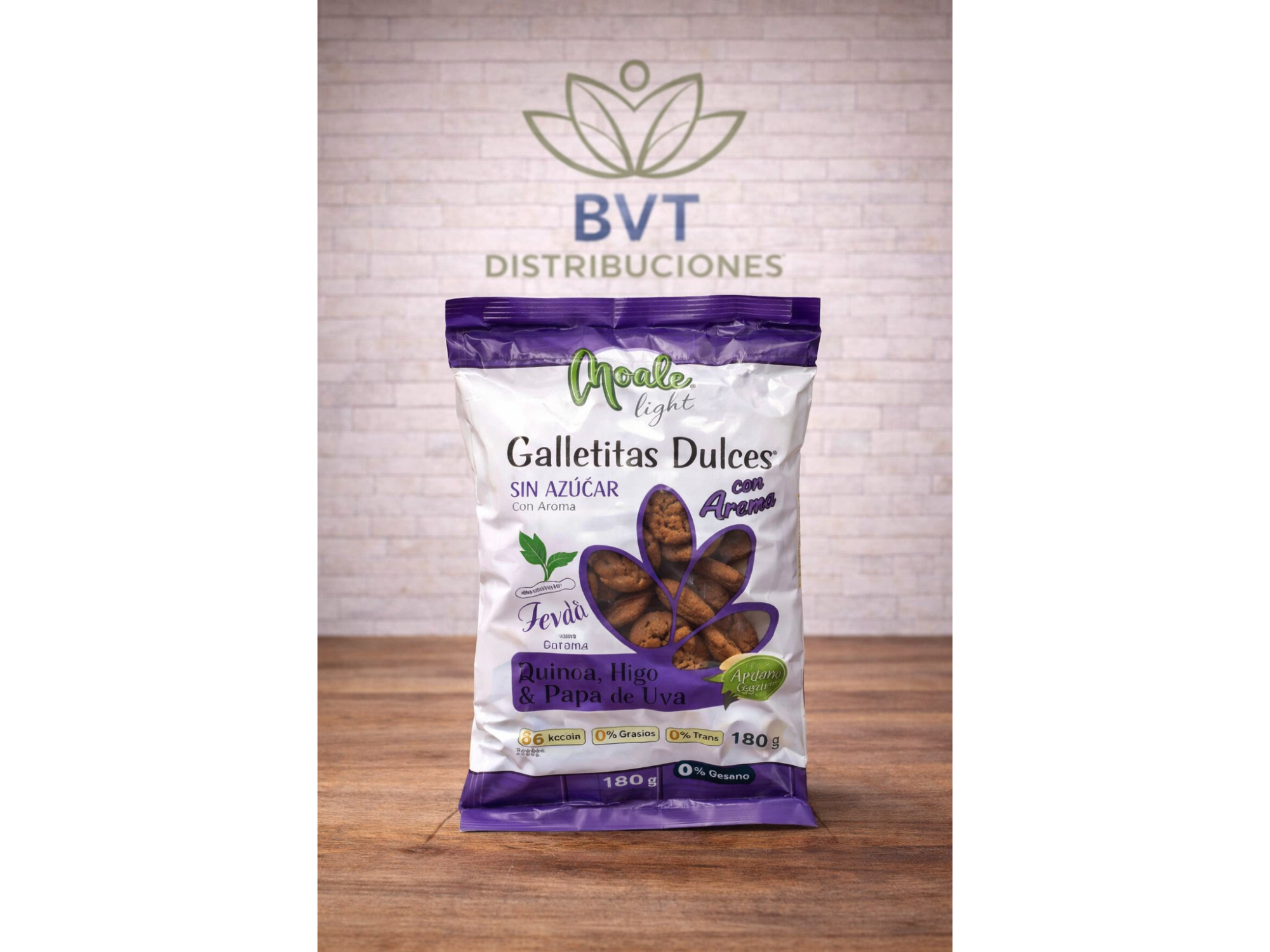 Galletas sin azucar C/Pasas X180grs