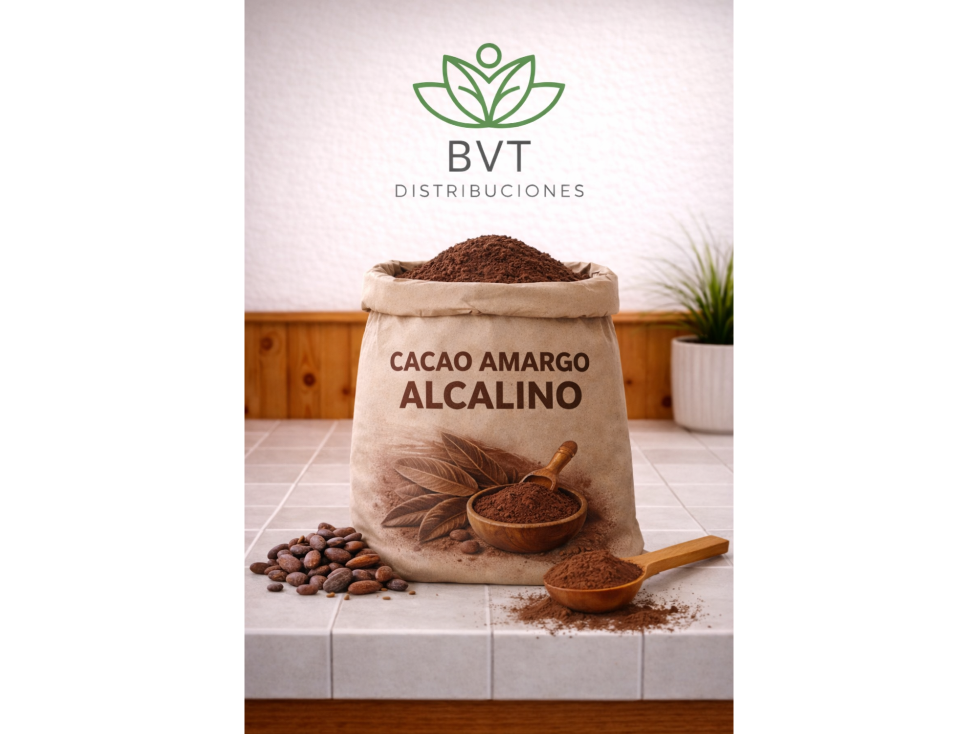 Cacao Amargo Alcalino Brasil
