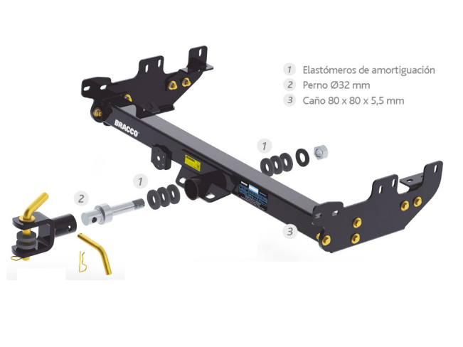 ENGANCHE  "HYPERTRACC" 8000KG