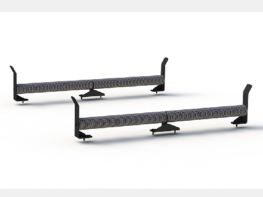 KIT OREJAS Y ROLOS PORTA ESCALERA P/RACK UNIVERSAL