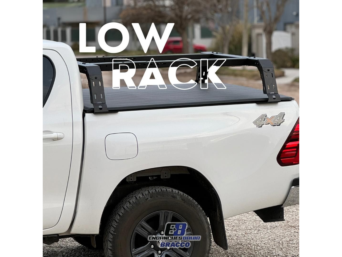 "LOW RACK" COMPLETO REGULABLE EN ANCHO UNIVERSAL