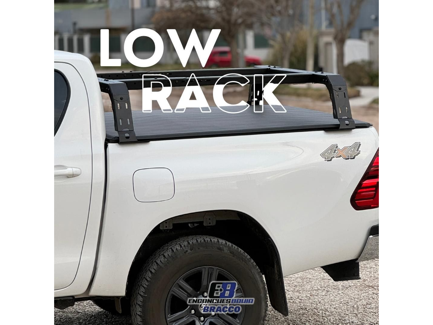 "LOW RACK"  COMPLETO REGULABLE EN ANCHO UNIVERSAL