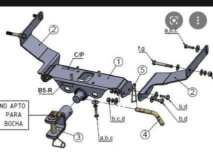 ENGANCHE  "HYPERTRACC" 8000KG