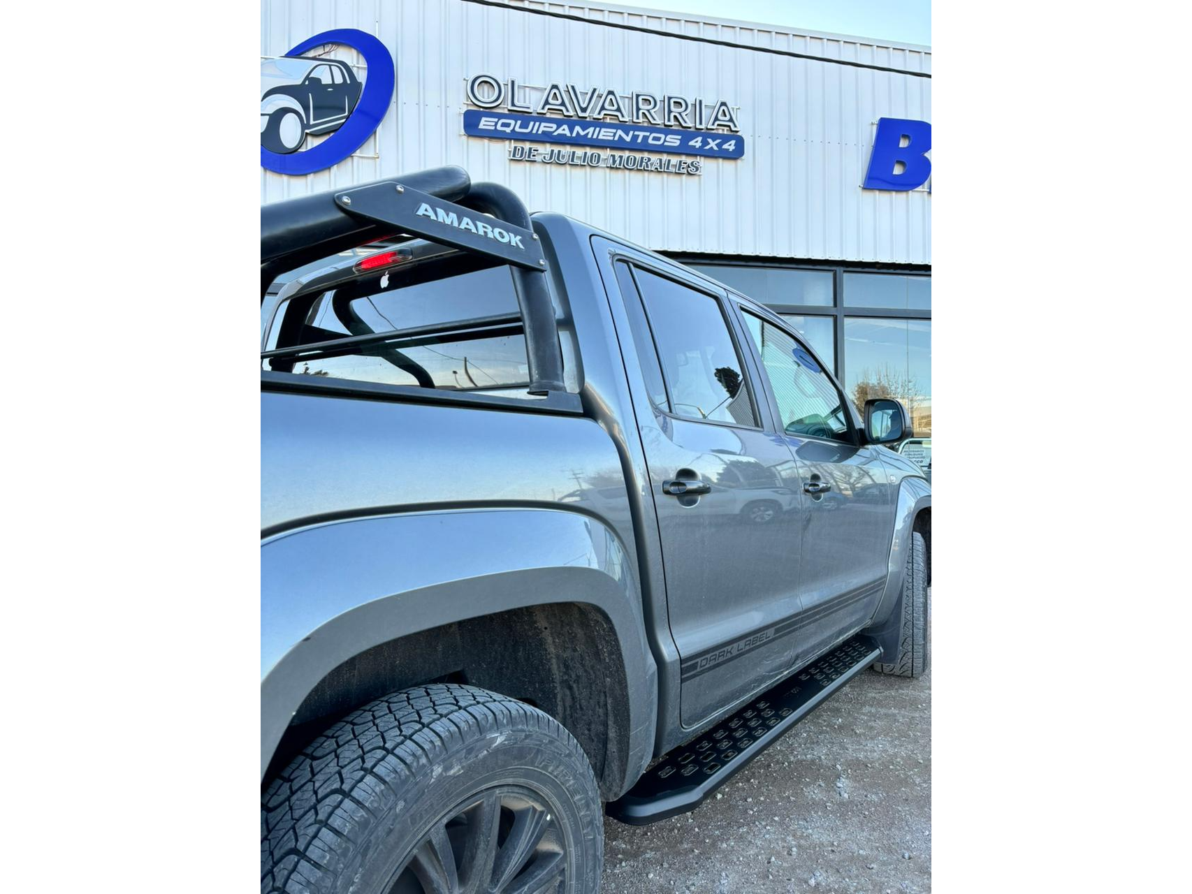 ESTRIBOS B-ROUGH - CONSTRUIDOS EN CHAPA REFORZADA