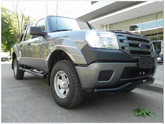 DEFENSA FORD RANGER 2009/2011  TALAMPAYA  2"1/2  BLACK
