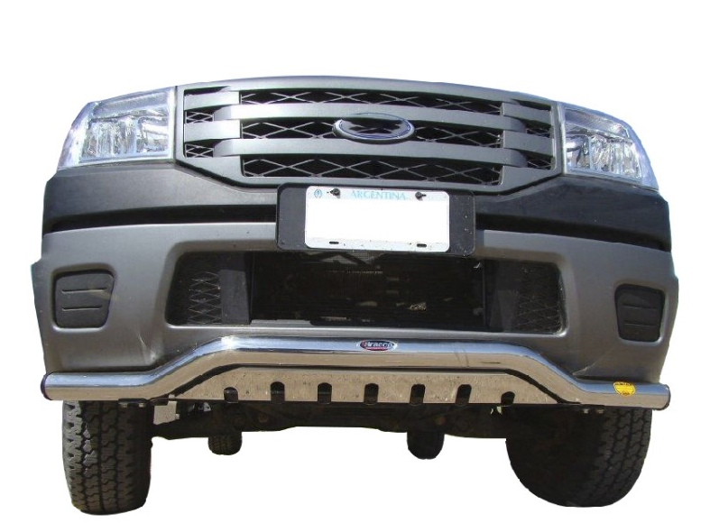 DEFENSA FORD RANGER 2009/2011  TALAMPAYA  2"1/2  INOXIDABLE (NO CROMADO)