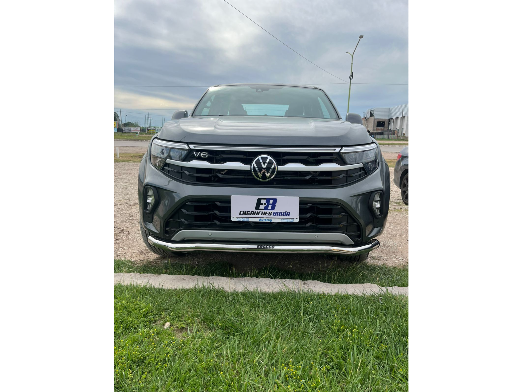 DEFENSA AMAROK  2024+  TALAMPAYA  2"1/2  INOXIDABLE (NO CROMADO)