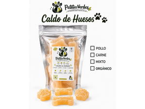 CALDO DE HUESOS HUELLITAS/HUESITOS de Patitas Verdes