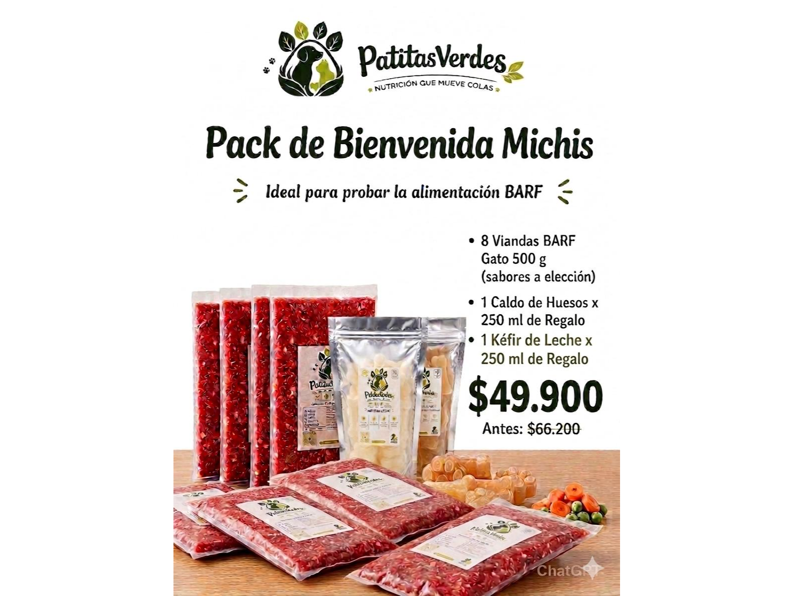 PACK 2 BIENVENIDA MICHIS X 8